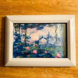 Nymphèas Waterlily Frame - By Monet 🪷🩵